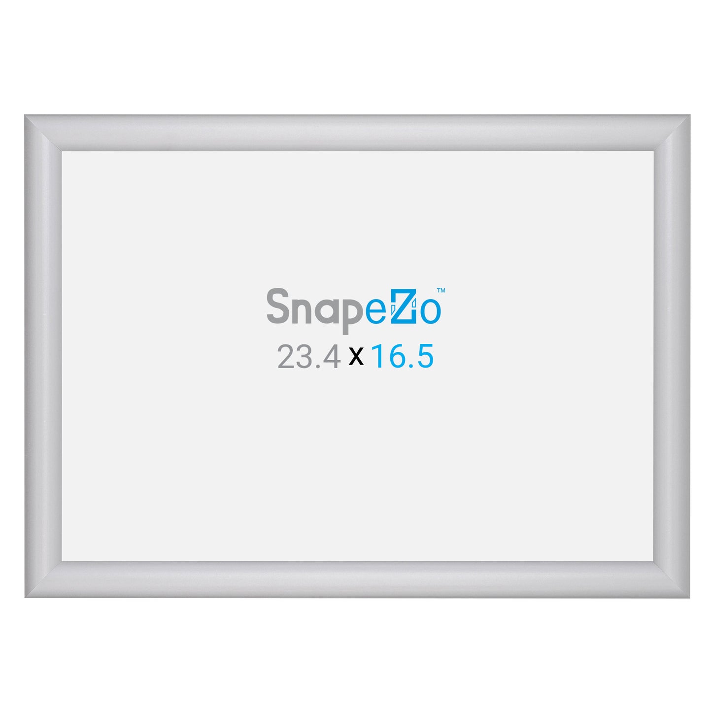 10 Case Pack of Snapezo® of Silver A2 Poster Frame - 1" Profile