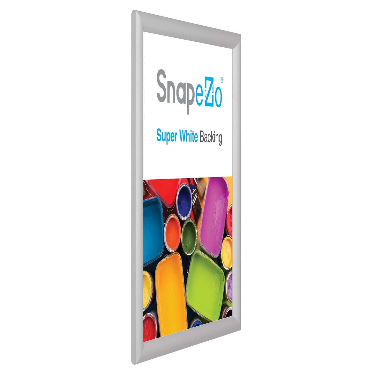 10 Case Pack of Snapezo® of Silver A2 Poster Frame - 1" Profile