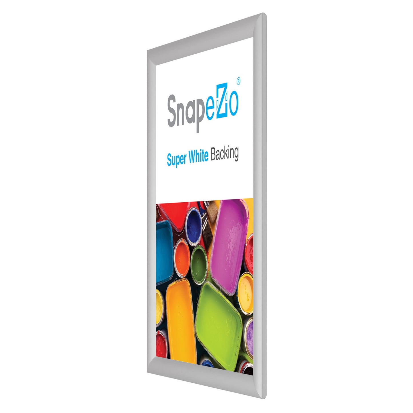 10 Case Pack of Snapezo® of Silver A2 Poster Frame - 1" Profile