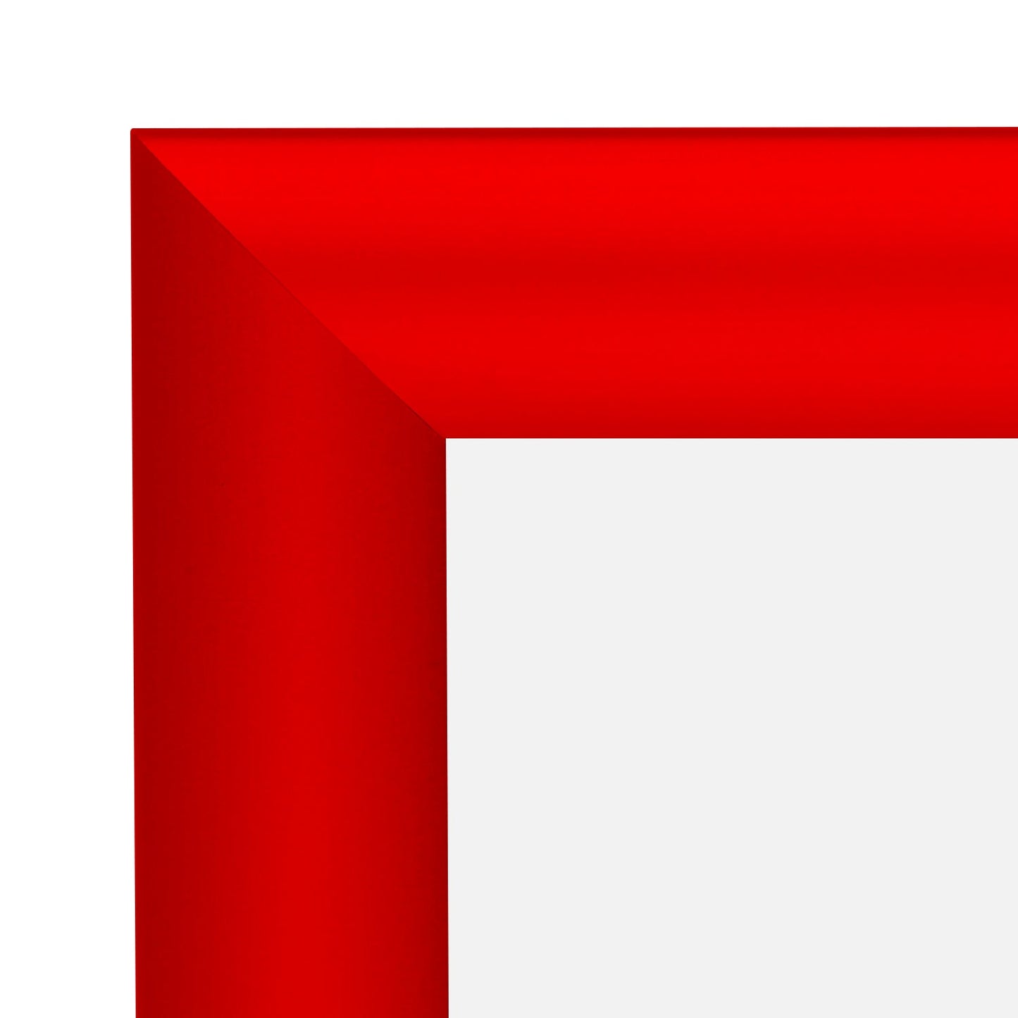 8.5x11 Red SnapeZo® Snap Frame - 1" Profile