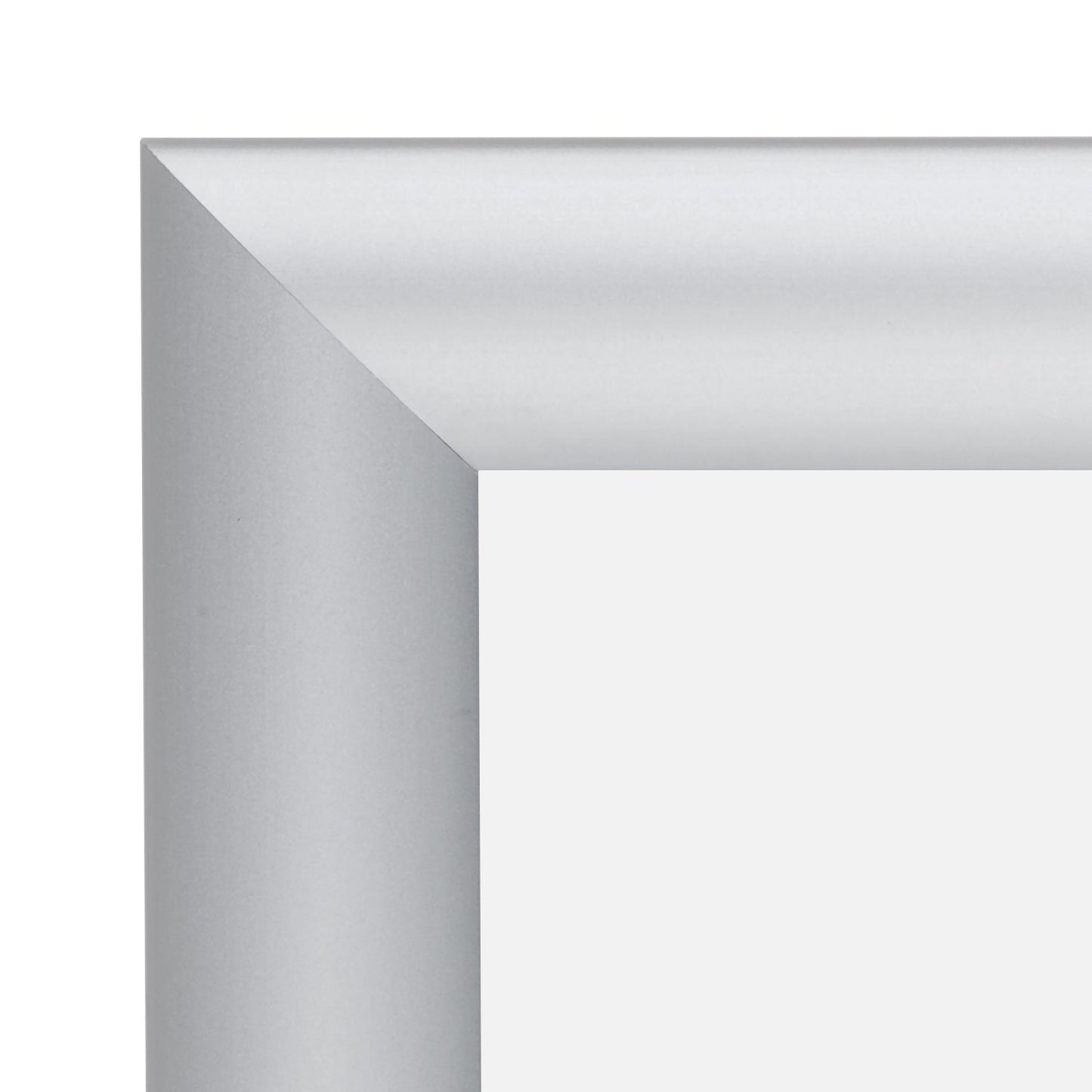 10x18 Silver SnapeZo® Snap Frame - 1" Profile