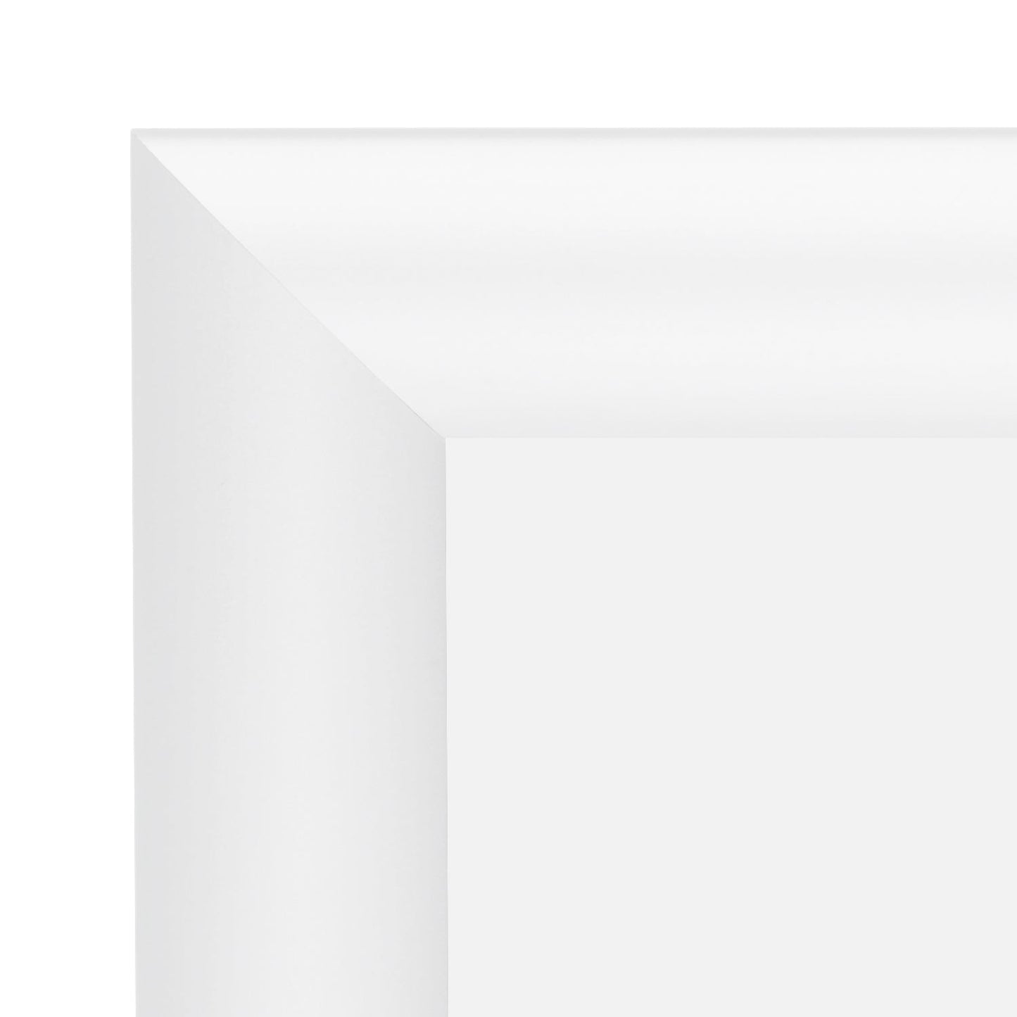 8.5x11 White SnapeZo® Snap Frame - 1" Profile