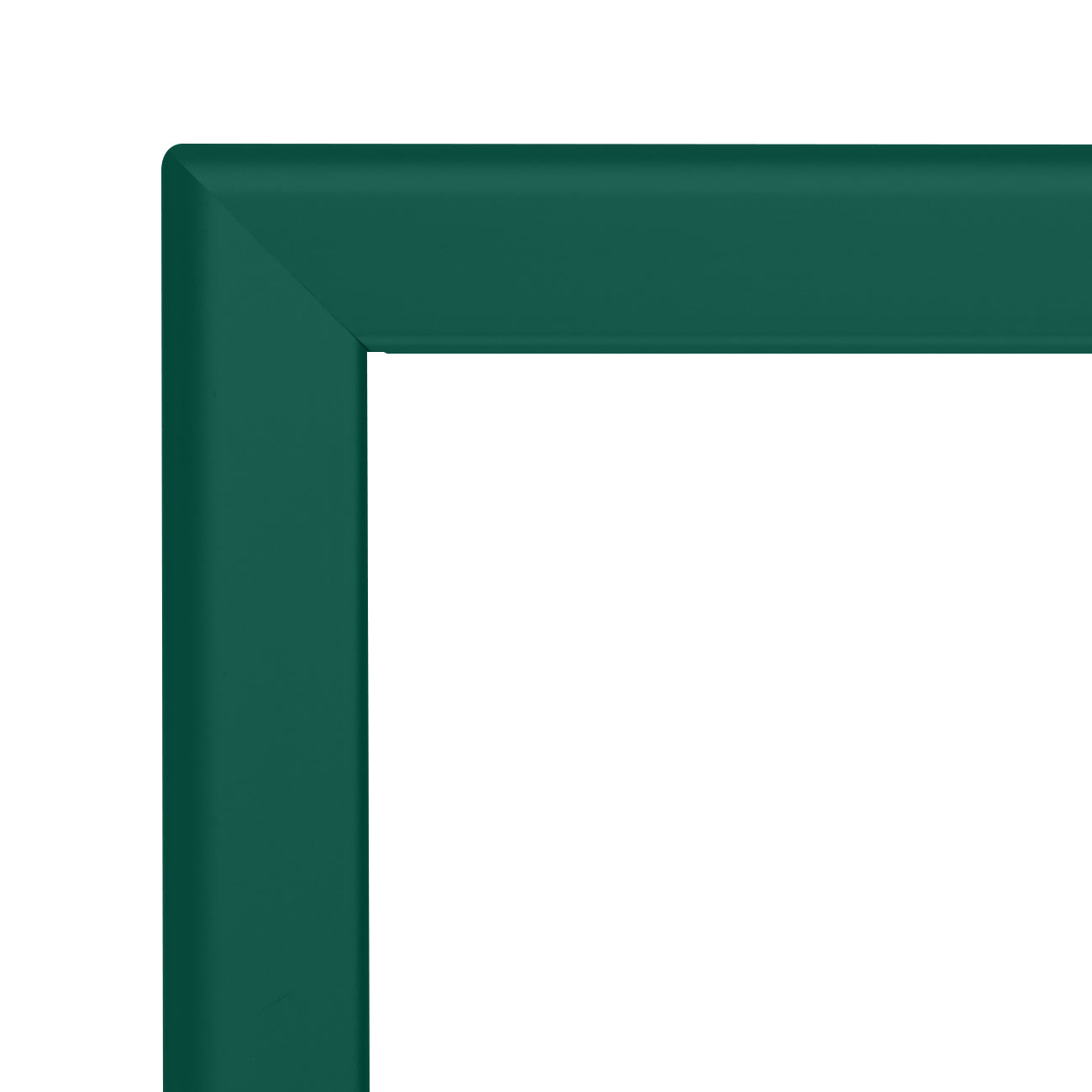 27x40 Green SnapeZo® Snap Frame - 1.25" Profile