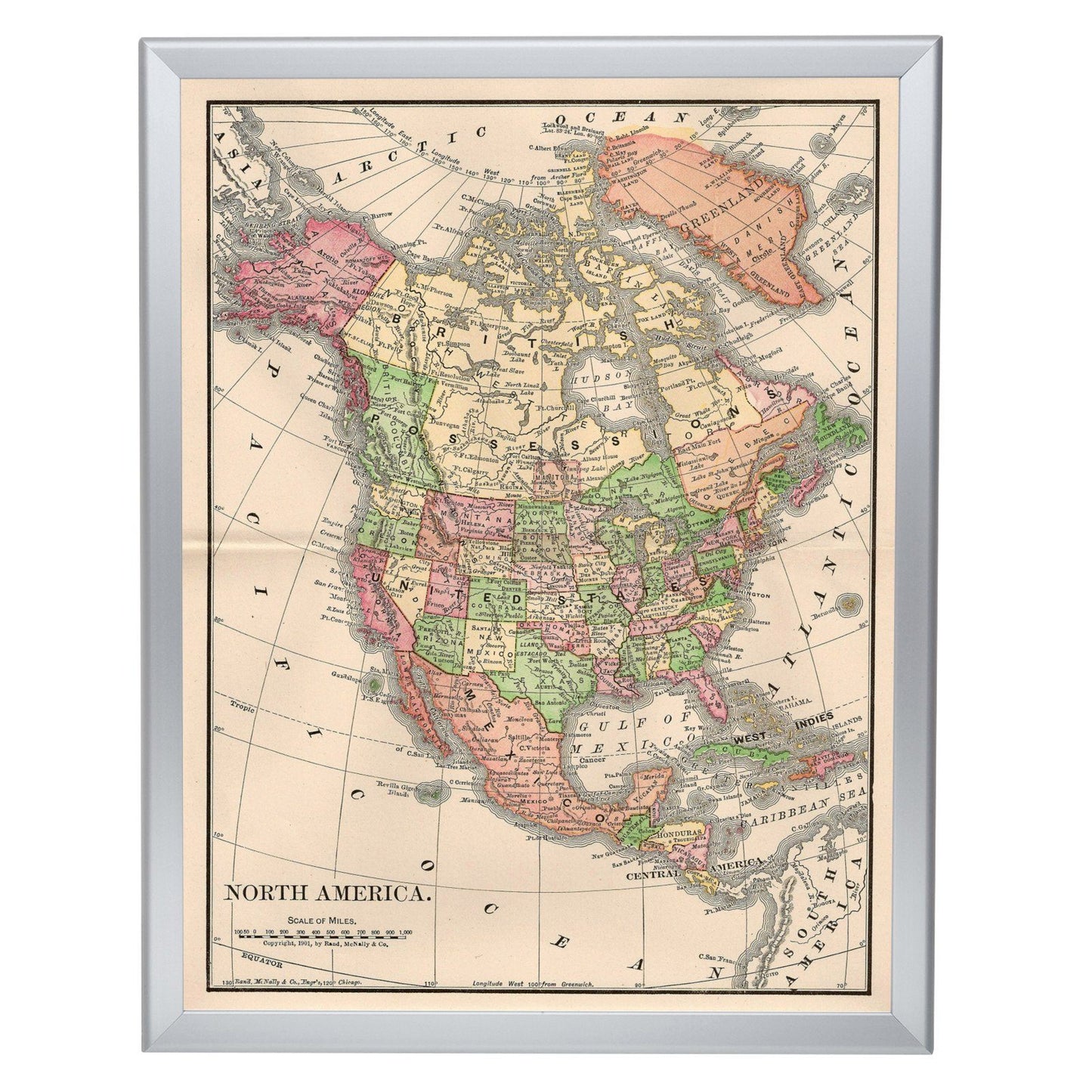 20x30 Silver SnapeZo® Snap Frame - 1.25 Inch Profile