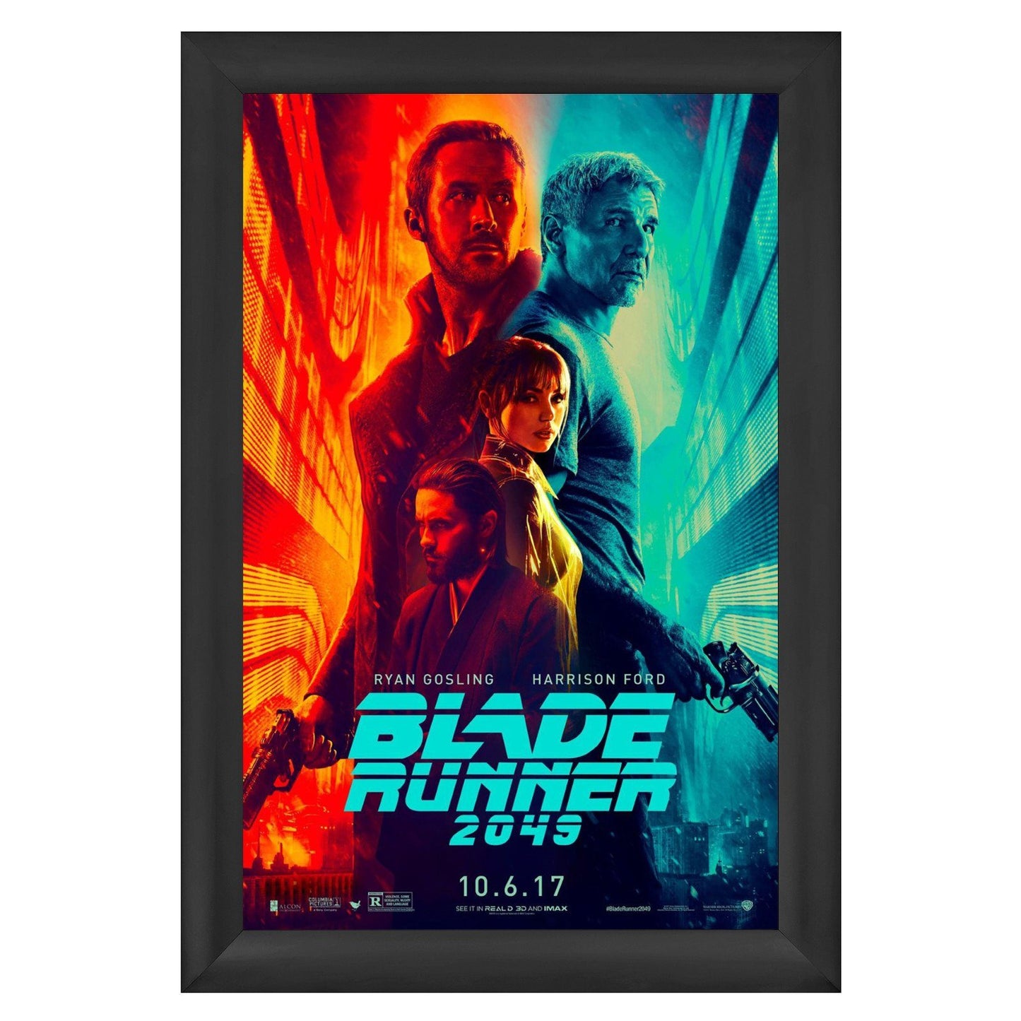 22x28 Black SnapeZo® Snap Frame - 2.2 Inch Profile