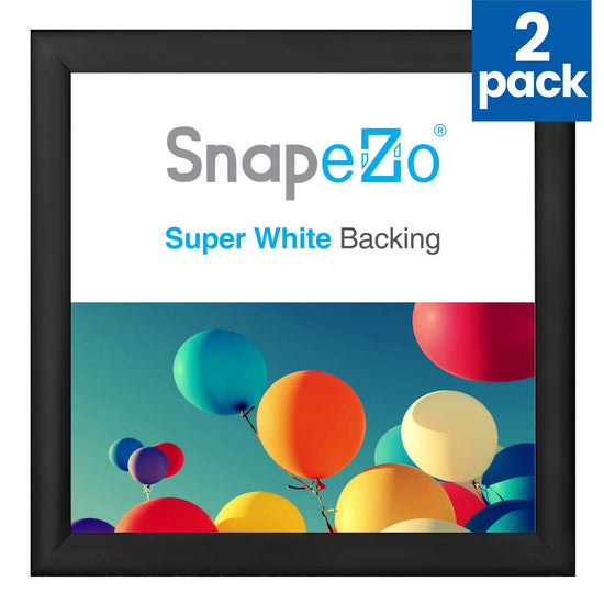 Twin-Pack of 36x36 Black Snapezo® Frame