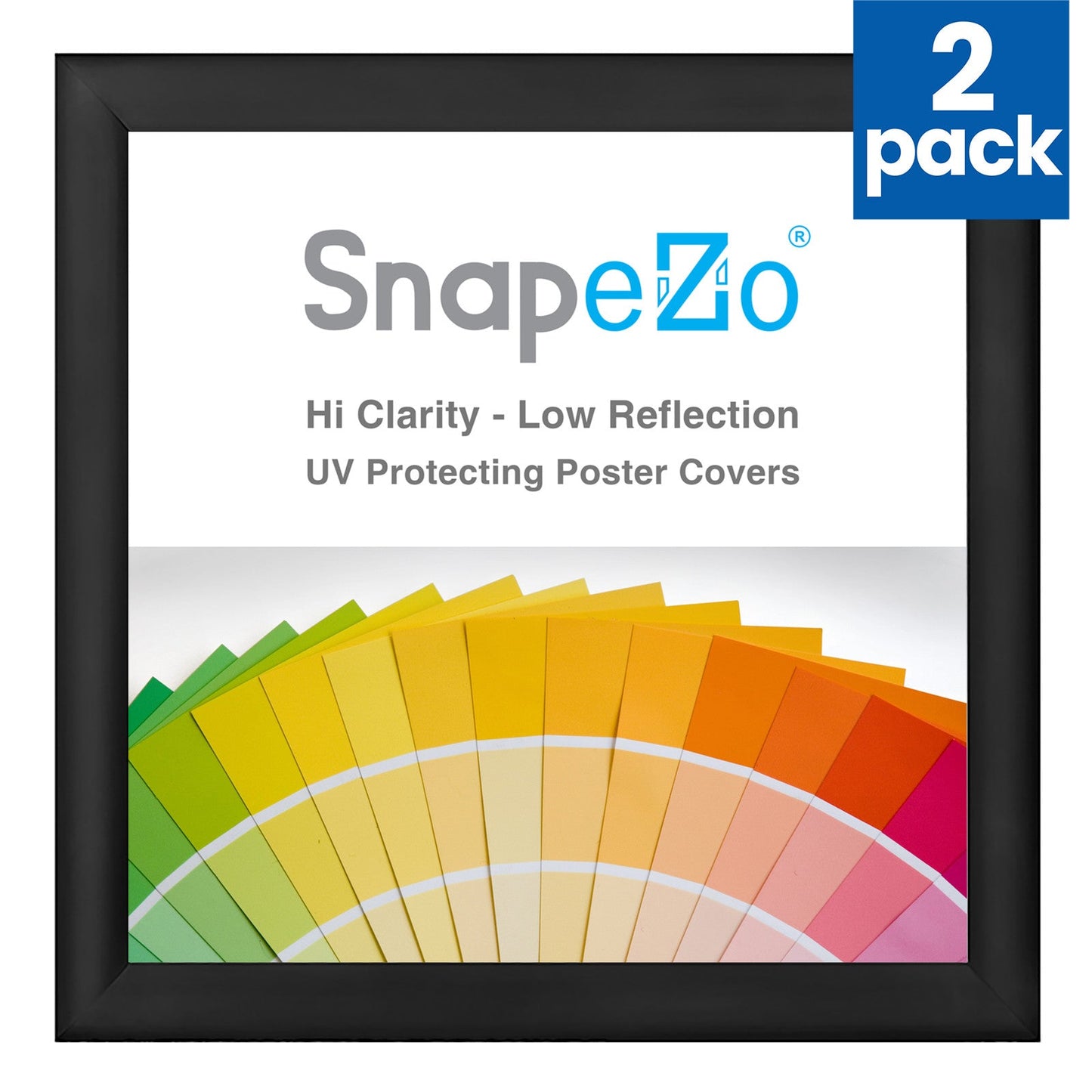 Twin-Pack of 36x37 Black Snapezo® Frame