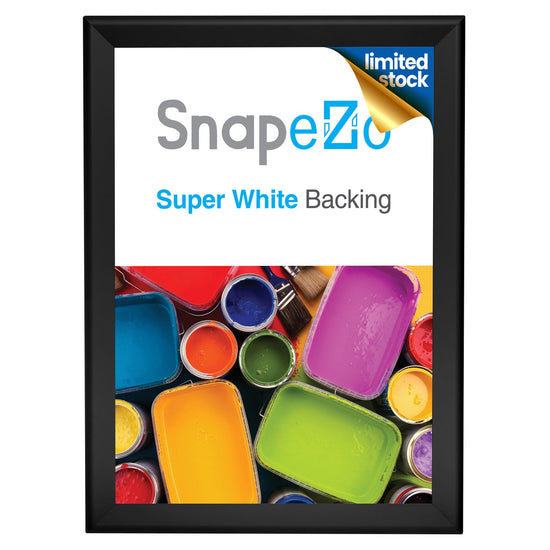 Pack of 3 - 32x46 Black Snapezo® Snap Frame - 1.7" Profile