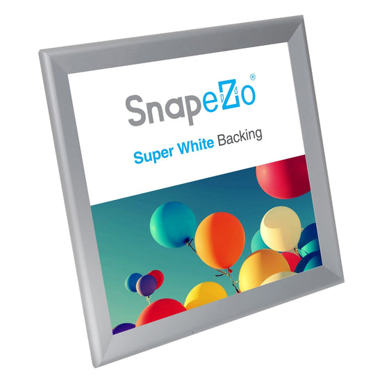 36x37 Silver SnapeZo® Snap Frame - 1.7" Profile - Snap Frames Direct