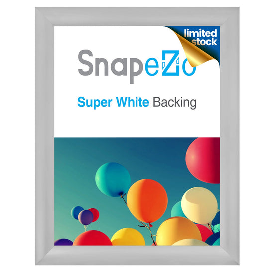 Twin-Pack of 36x48 Silver Snapezo® Snap Frame - 2.2" Profile