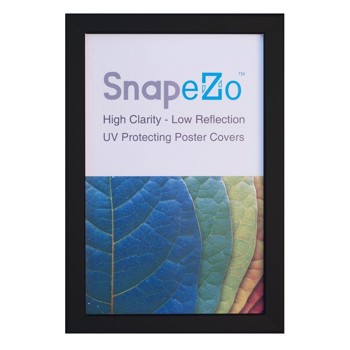 Black SnapeZo® 8.5x11 Inches Weather Resistant - 1.38" Profile