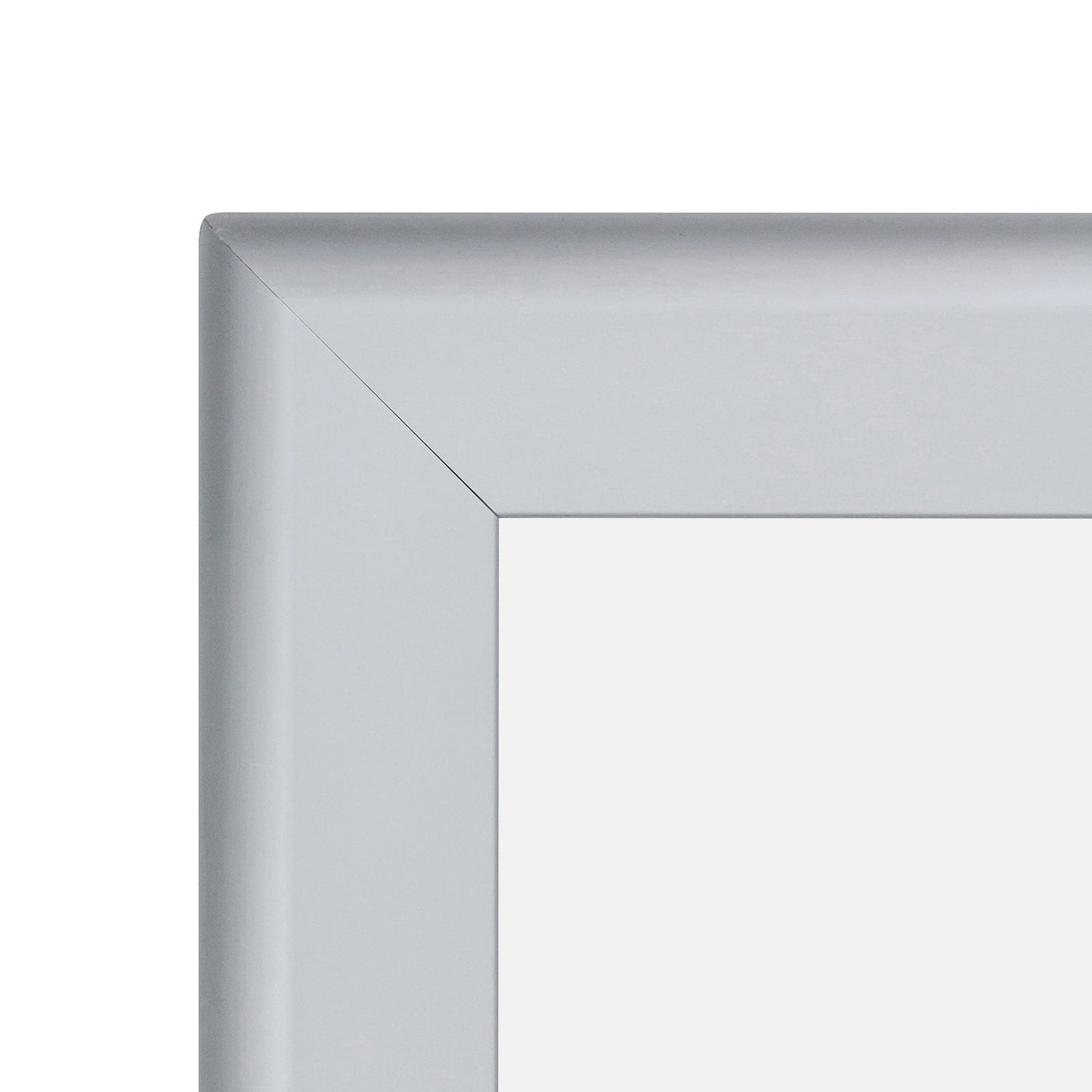 36x37 Silver SnapeZo® Snap Frame - 1.7" Profile - Snap Frames Direct