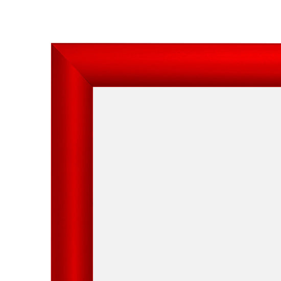 15x32 Red SnapeZo® Snap Frame - 1.2 Inch Profile