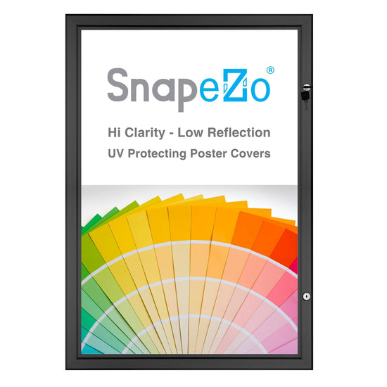 Load image into Gallery viewer, 11x17 SnapeZo® Black Poster Case 1.77&amp;quot; Profile Width
