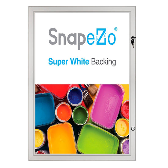 30x40 SnapeZo® Silver Poster Case 1.77" Profile Width