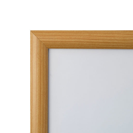 Load image into Gallery viewer, 5x7 Light Wood SnapeZo® Snap Frame - 1 Inch Profile
