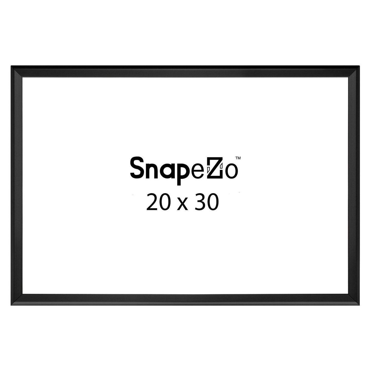 20x30 Light Wood SnapeZo® Snap Frame - 1.25 Inch Profile