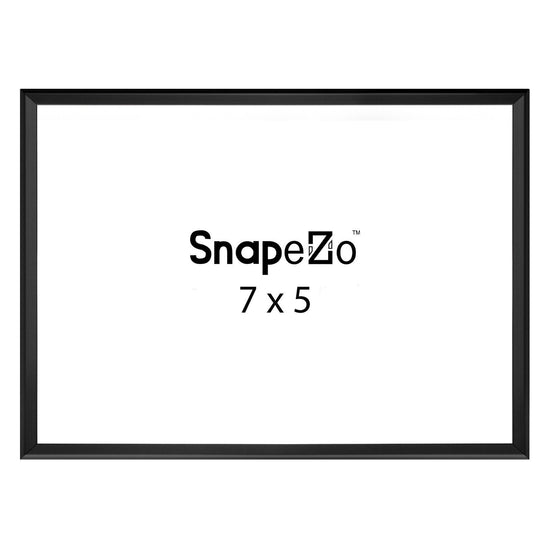 Load image into Gallery viewer, 5x7 Light Wood SnapeZo® Snap Frame - 1 Inch Profile
