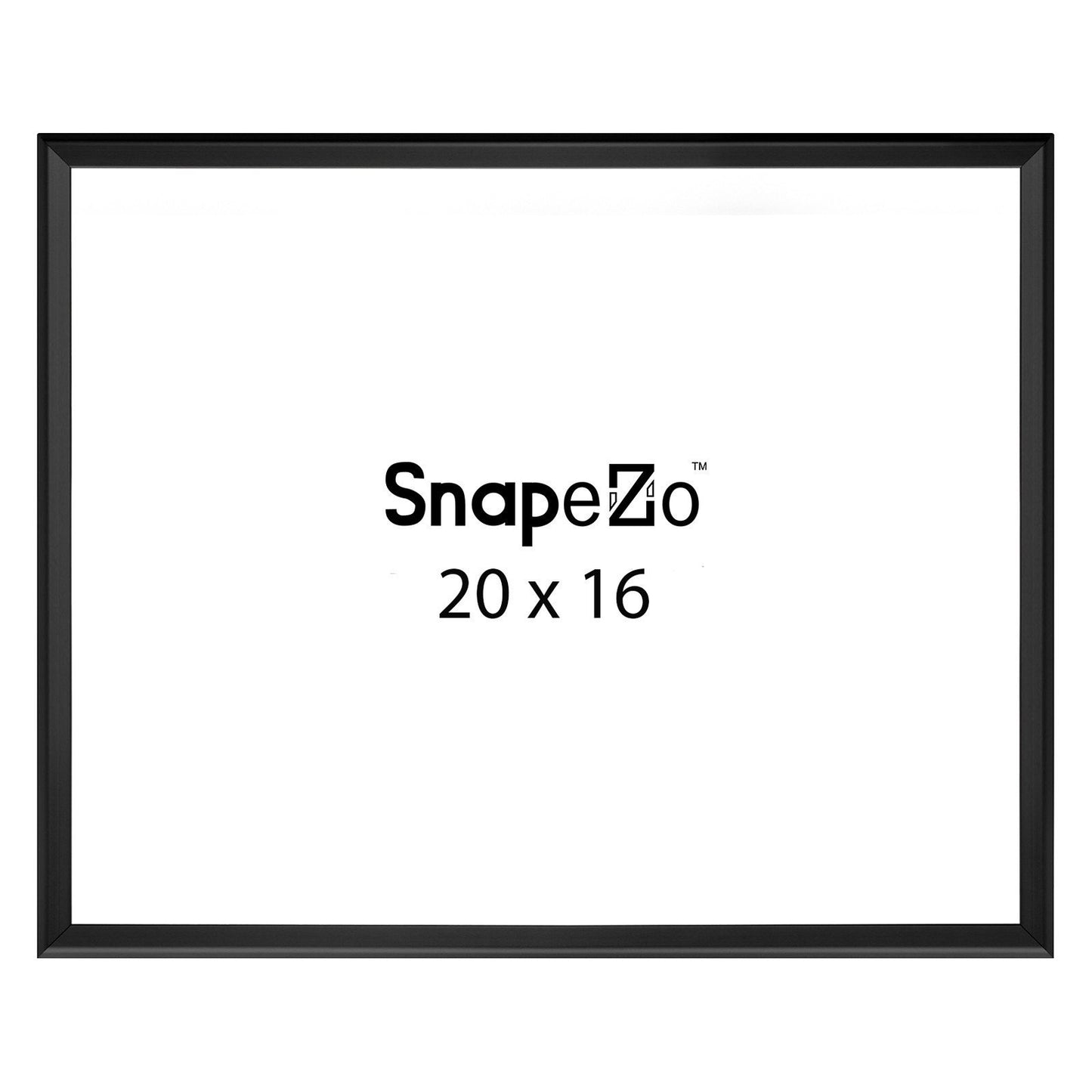 16x20 Light Wood SnapeZo® Snap Frame - 1.25 Inch Profile