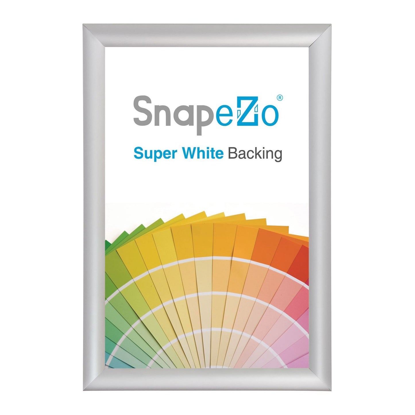 10x29 Silver SnapeZo® Snap Frame - 1.25 Inch Profile