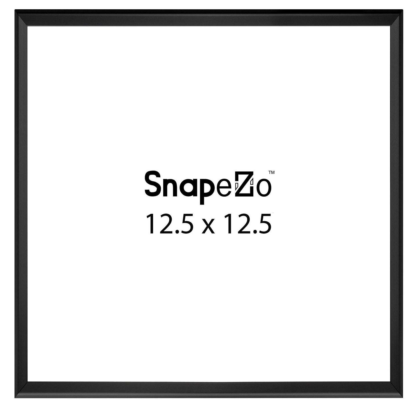 Black vinyl record SnapeZo® - 1 inch profile
