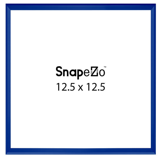 Load image into Gallery viewer, Blue SnapeZo Snap Frame 12.5x12.5 - 1 Inch Profile
