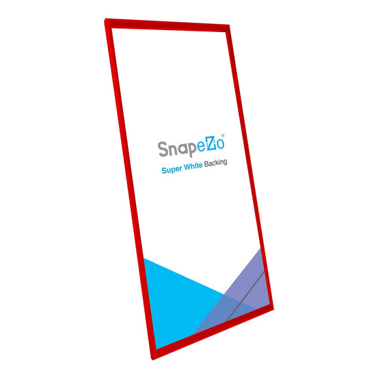 10x24 Red SnapeZo® Snap Frame - 1.2 Inch Profile