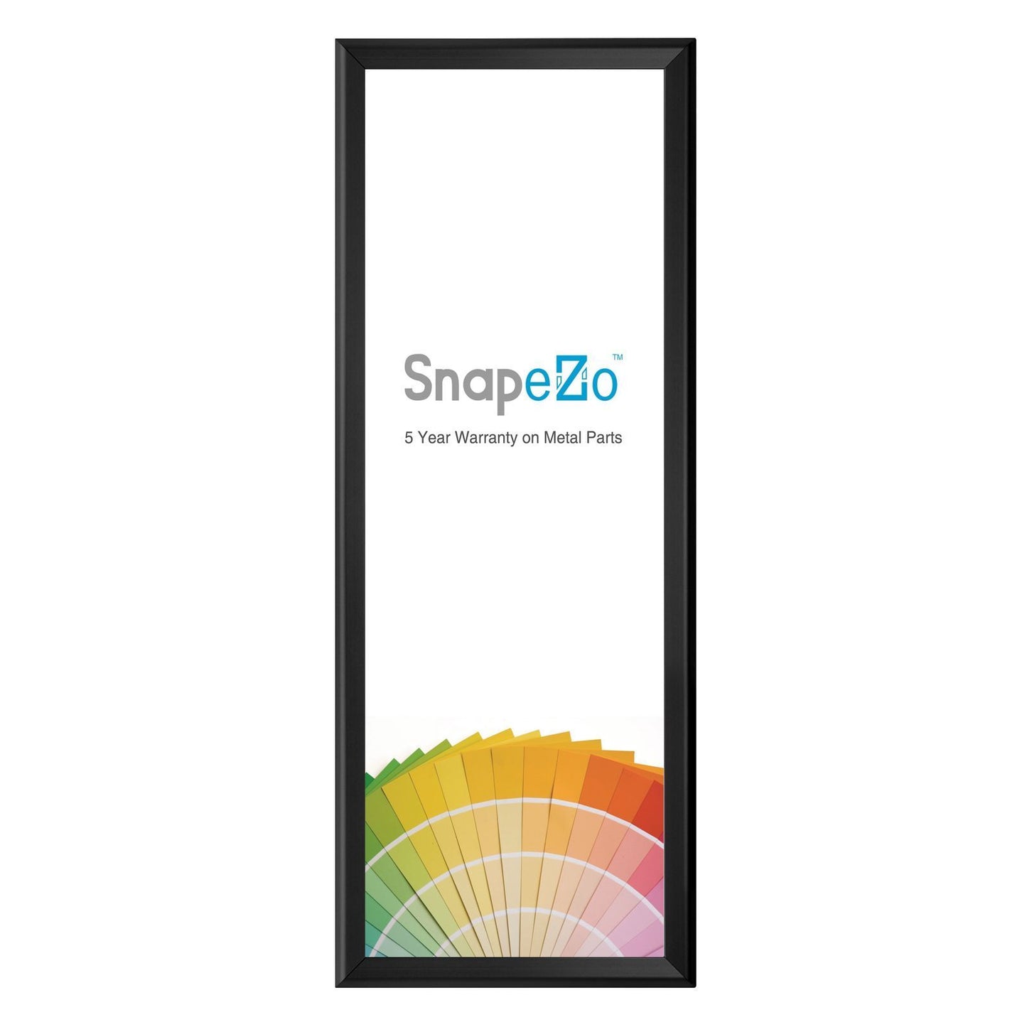 22x56 SnapeZo® Black Self-Assembly Snap Frame 1.25" Profile Width