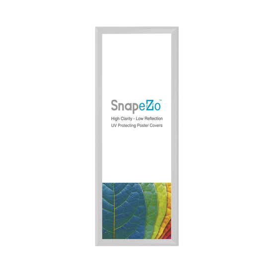 Load image into Gallery viewer, 22x56 Silver SnapeZo® Snap Frame - 1.25 Inch Profile
