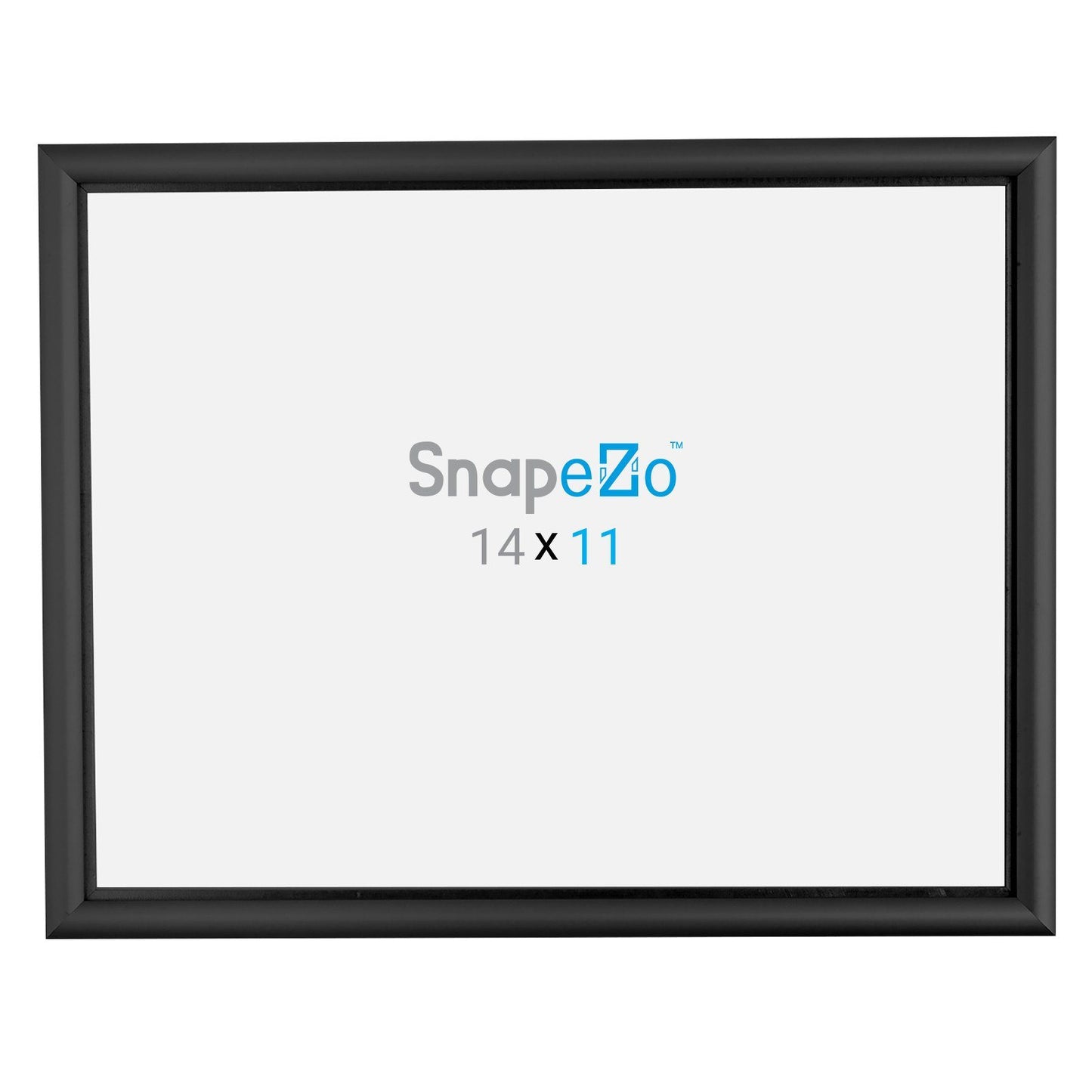 11x14 Black SnapeZo® Snap Frame - 0.6 Inch Profile