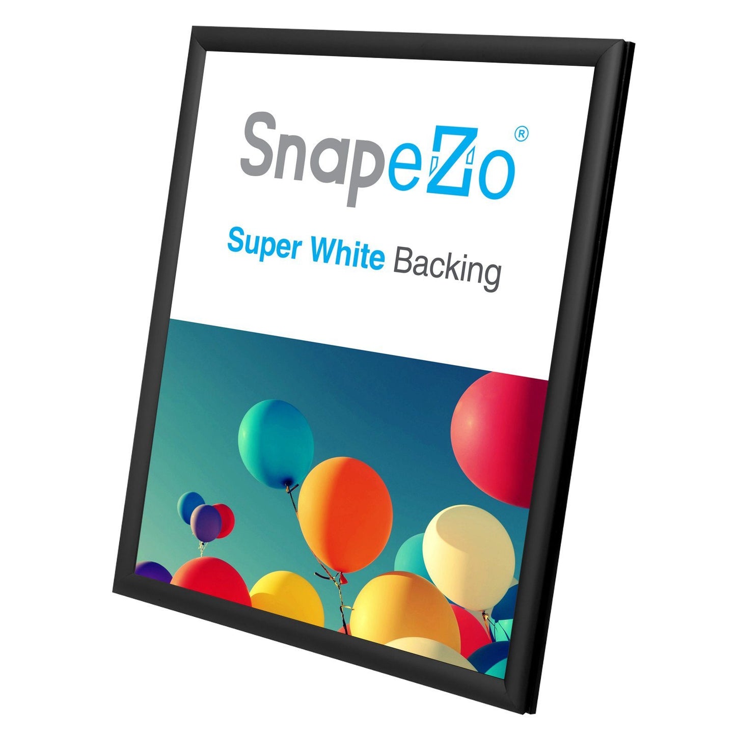 11x14 Black SnapeZo® Snap Frame - 0.6 Inch Profile