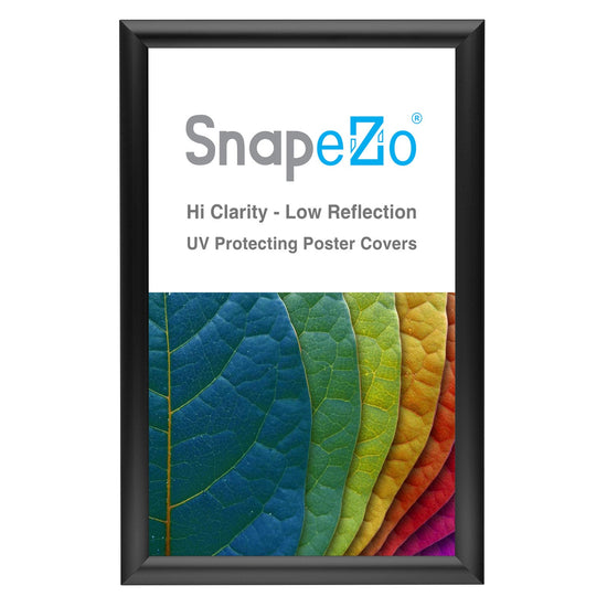 8.5x14 Black SnapeZo® Snap Frame - 1" Profile