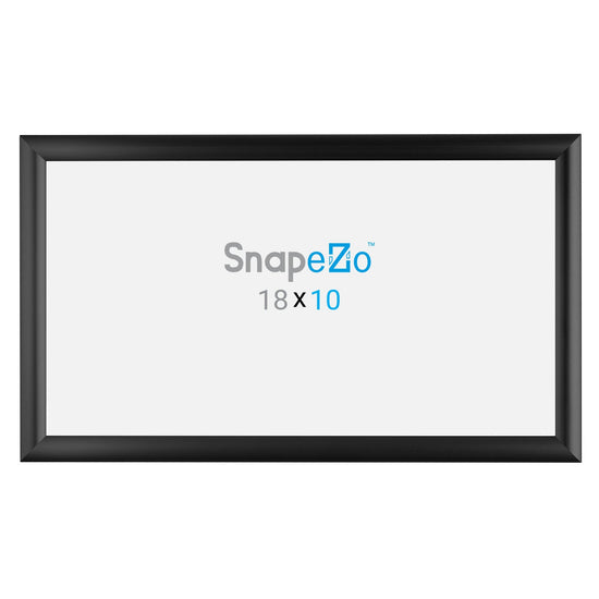 Load image into Gallery viewer, 10x18 Black SnapeZo® Snap Frame - 1&amp;quot; Profile
