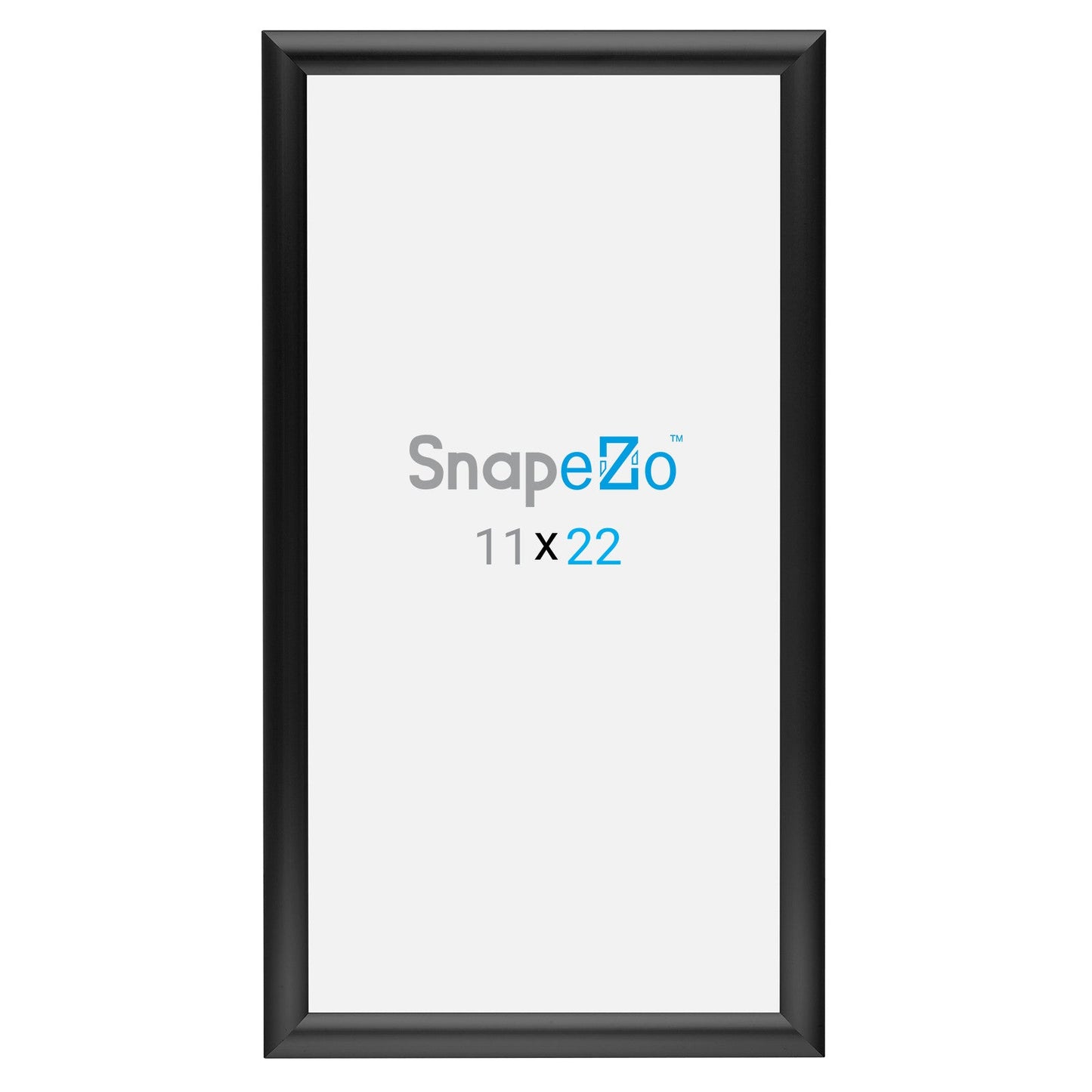 11x22 Black SnapeZo® Snap Frame - 1" Profile