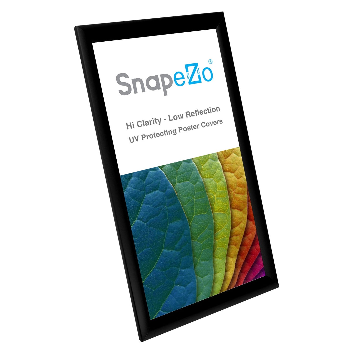 11x22 Black SnapeZo® Snap Frame - 1" Profile