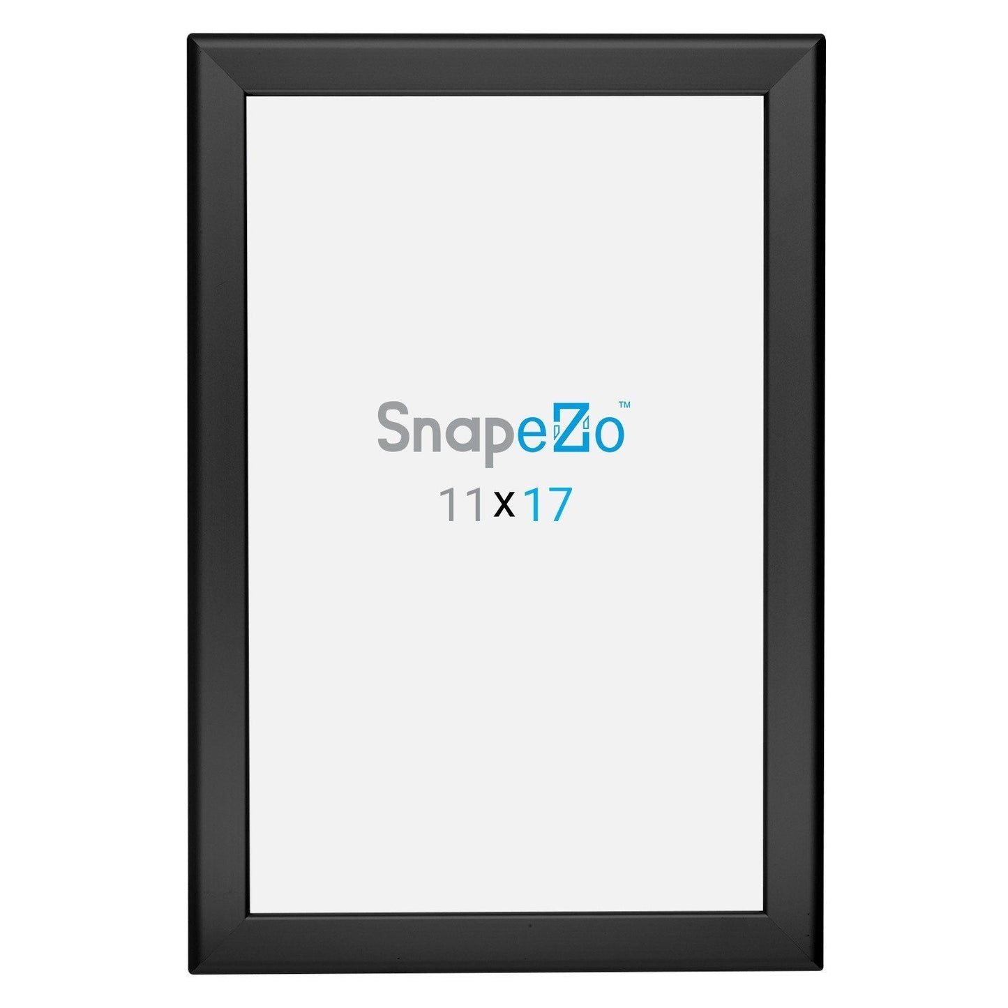 11x17 Black Snapezo® Snap Frame - 1.25" Profile
