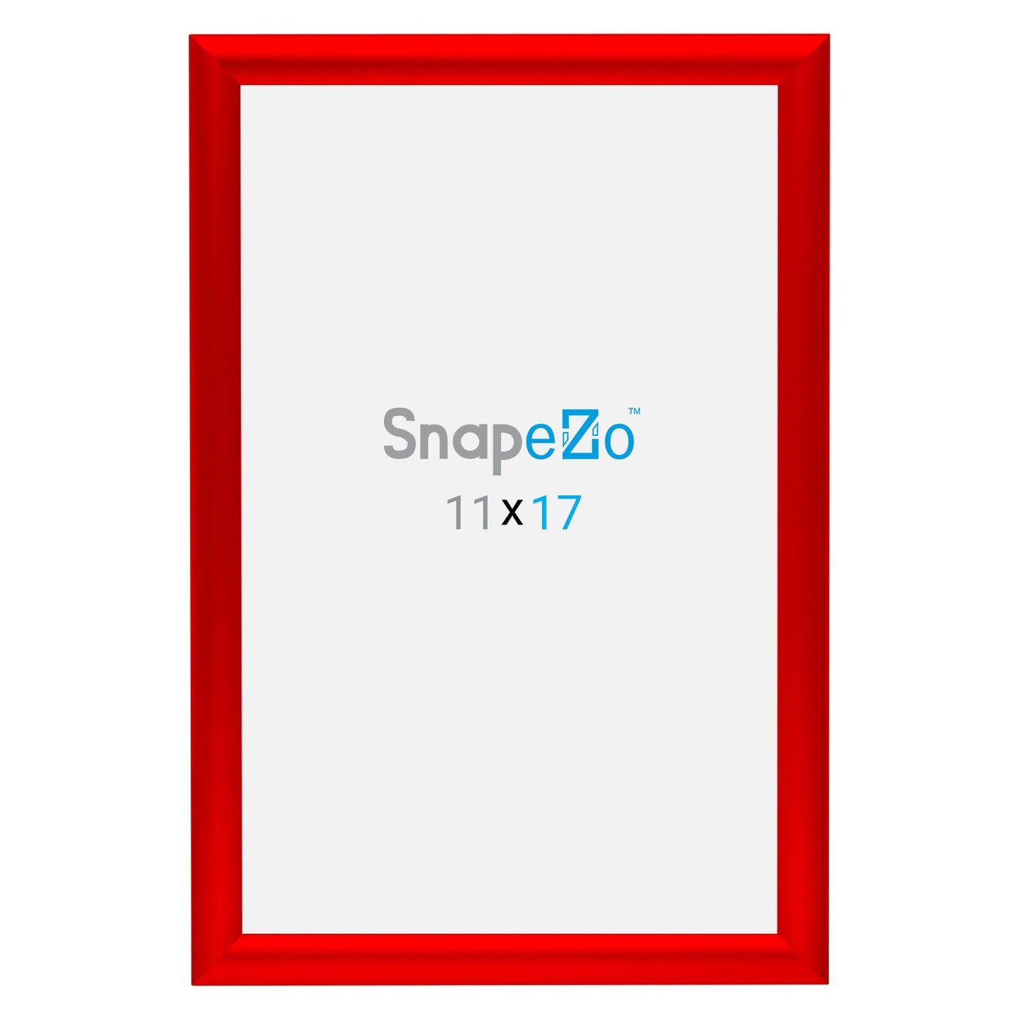 Load image into Gallery viewer, 11x17 Red SnapeZo® Snap Frame - 1&amp;quot; Profile
