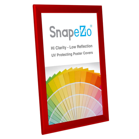 11x17 Red SnapeZo® Snap Frame - 1.25" Profile