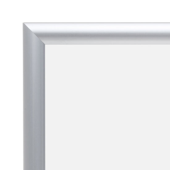 11x17 Silver SnapeZo® Snap Frame - 1" Profile