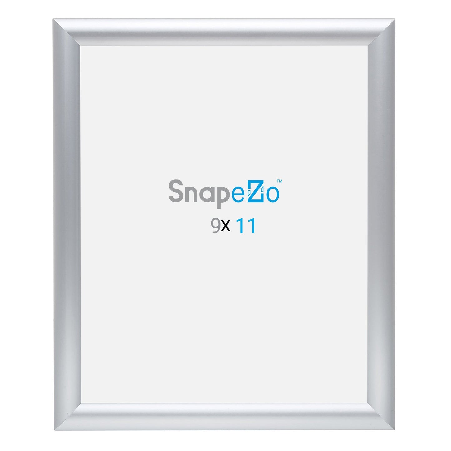 Load image into Gallery viewer, 9x11 Silver SnapeZo® Snap Frame - 1&amp;quot; Profile
