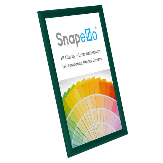 Load image into Gallery viewer, 11x17 Green SnapeZo® Snap Frame - 1&amp;quot; Profile
