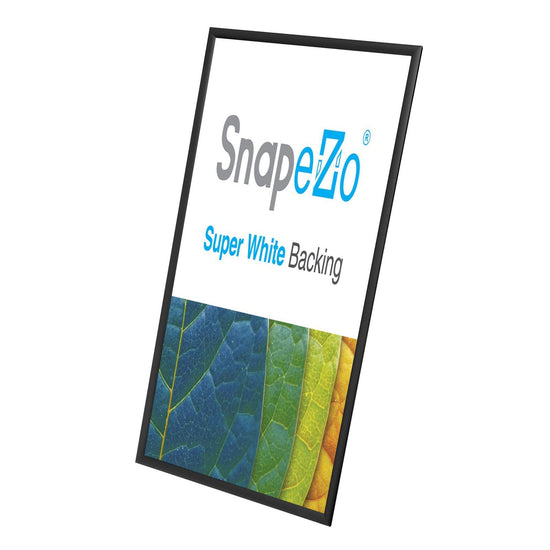 11x24 Black SnapeZo® Snap Frame - 1.2 Inch Profile