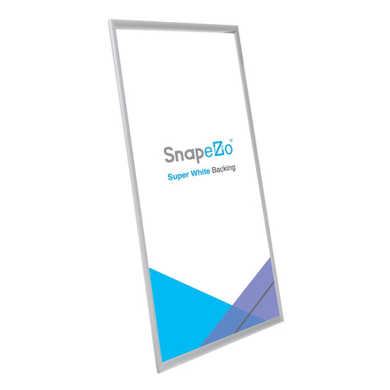 11x24 Silver SnapeZo® Snap Frame - 1.2 Inch Profile