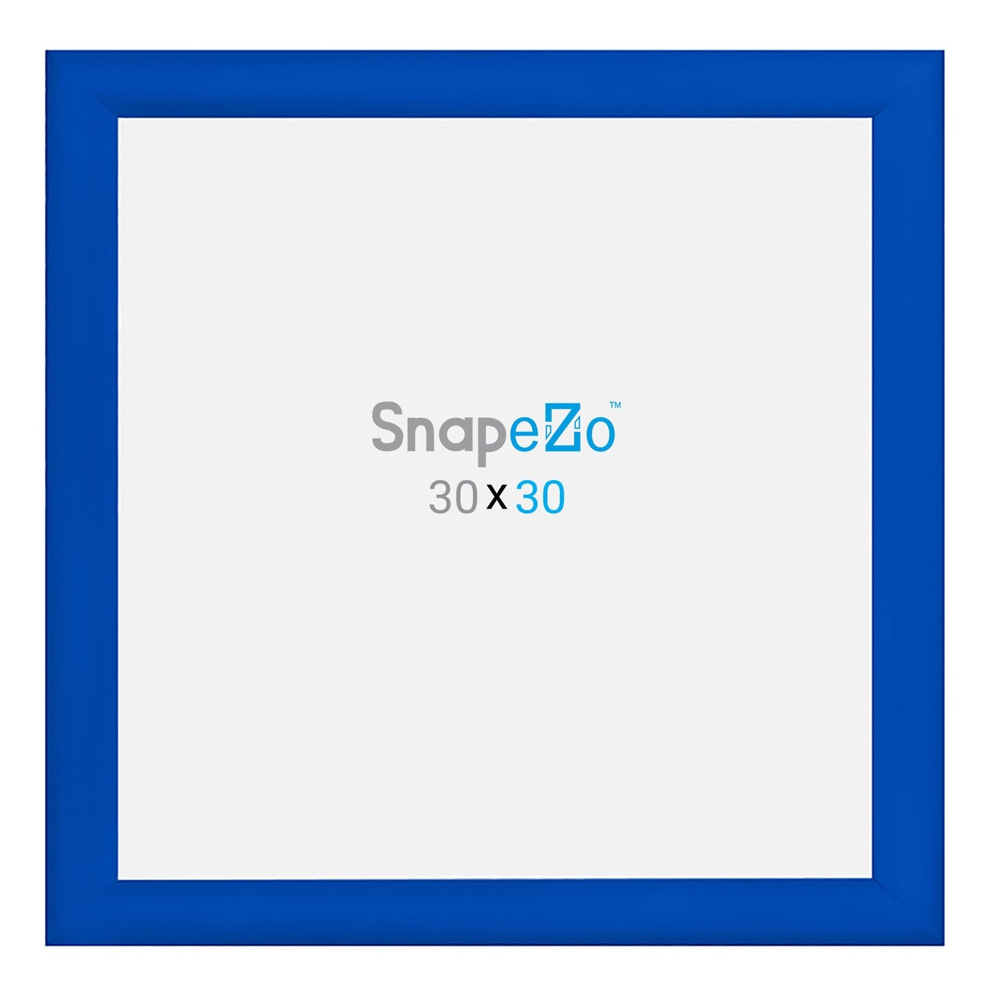 Load image into Gallery viewer, 30x30 Blue SnapeZo® Snap Frame - 1.2&amp;quot; Profile
