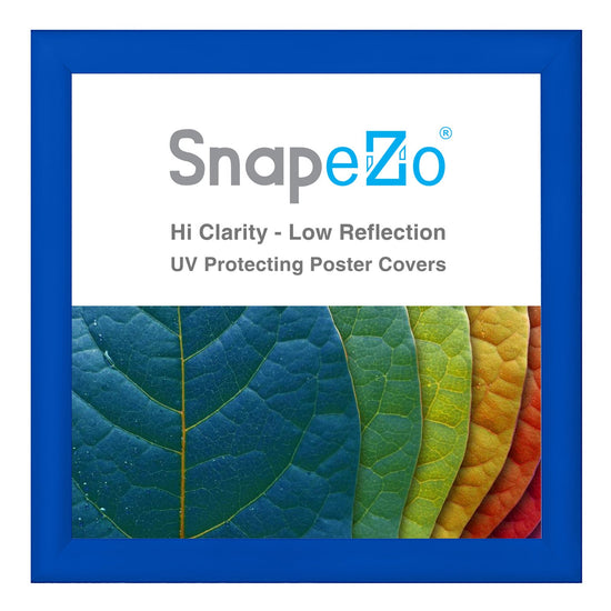28x28 Blue SnapeZo® Snap Frame - 1.2" Profile