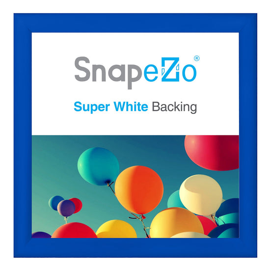 Load image into Gallery viewer, 29x30 Blue SnapeZo® Snap Frame - 1.2&amp;quot; Profile
