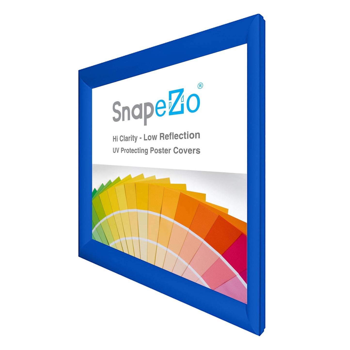 Load image into Gallery viewer, 29x30 Blue SnapeZo® Snap Frame - 1.2&amp;quot; Profile
