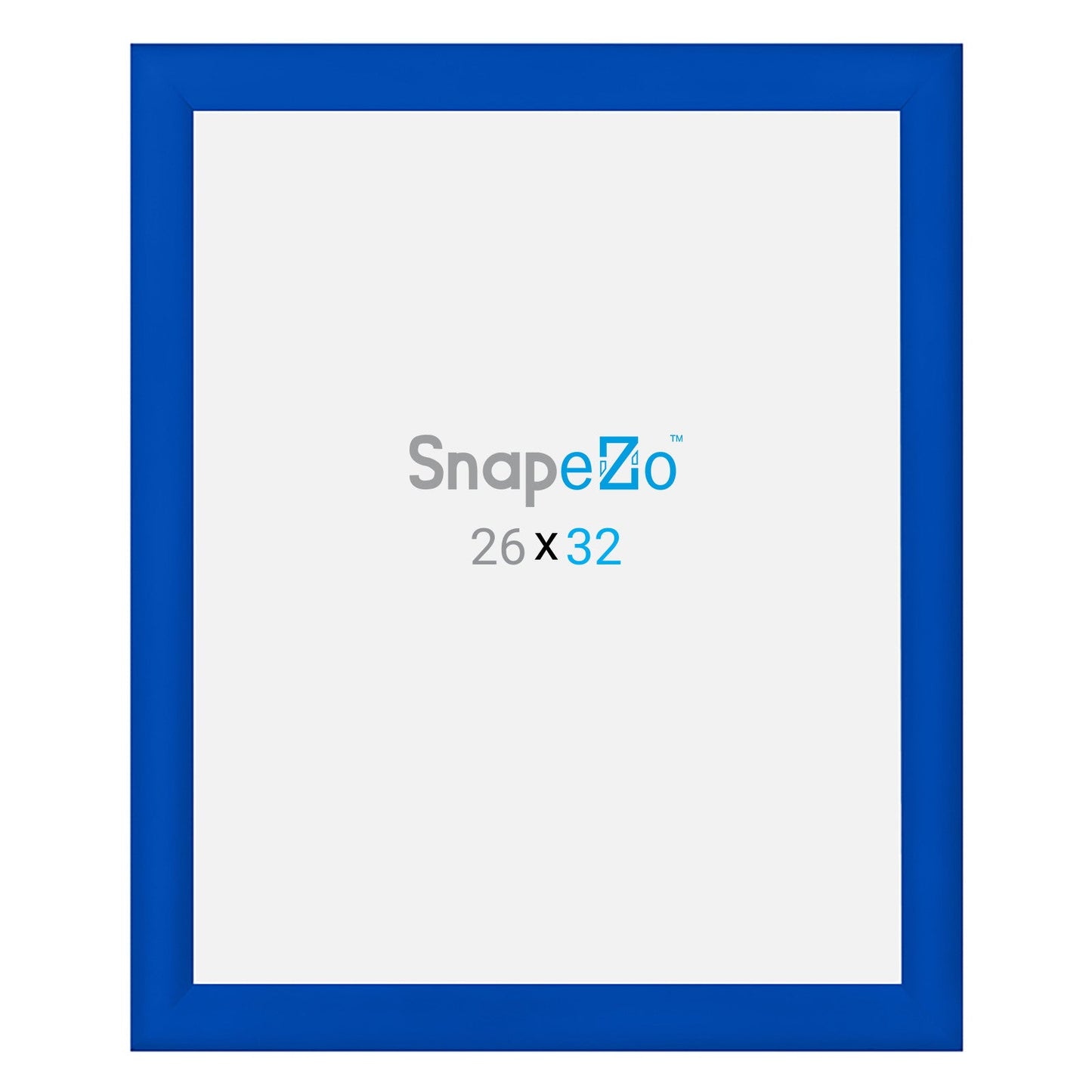 26x32 Blue SnapeZo® Snap Frame - 1.2" Profile