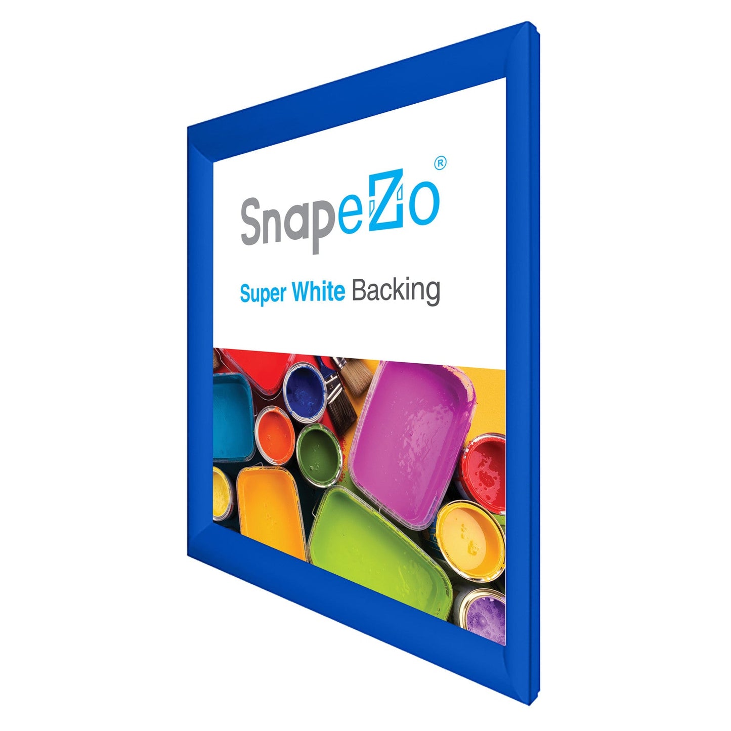 Load image into Gallery viewer, 25x30 Blue SnapeZo® Snap Frame - 1.2&amp;quot; Profile
