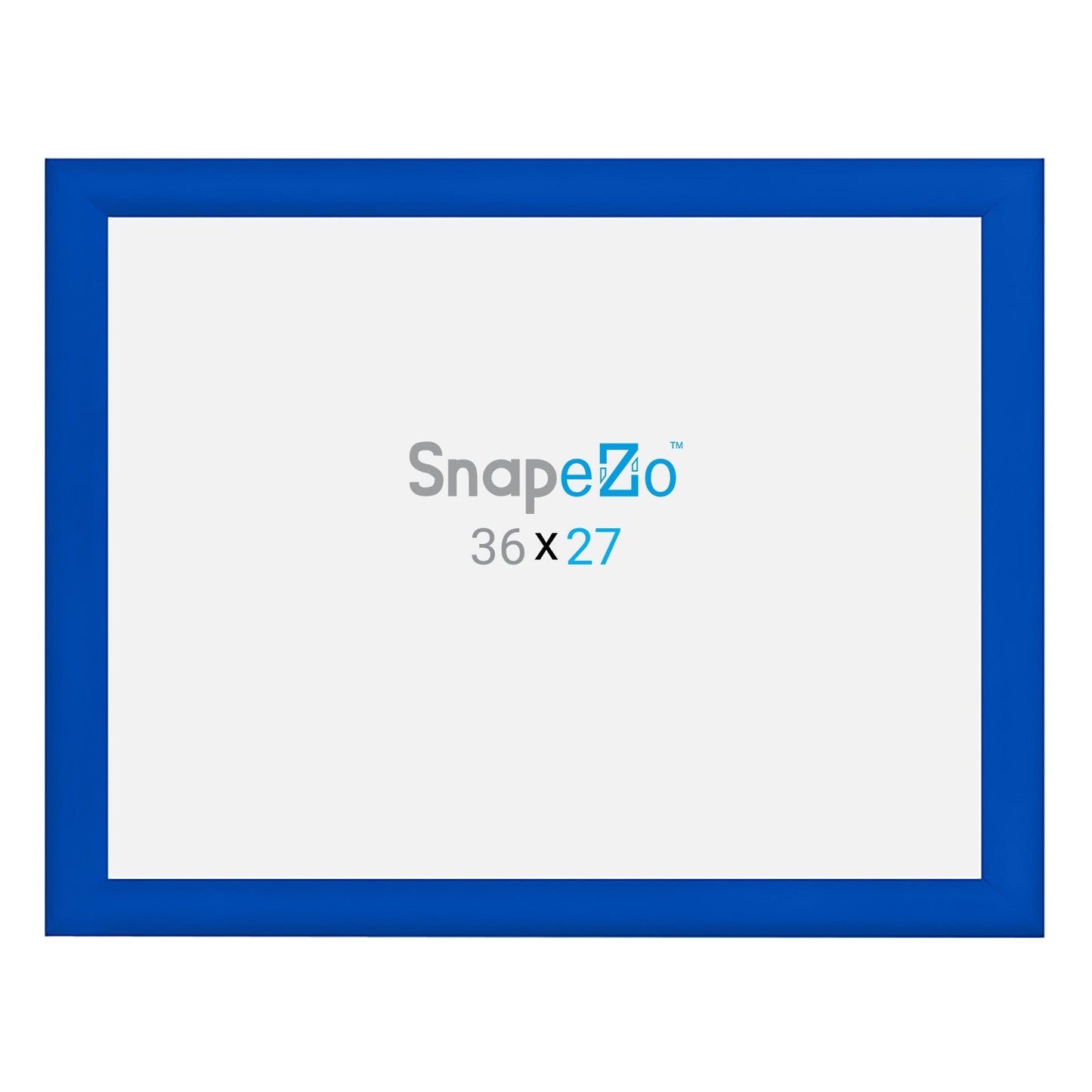 27x36 Blue SnapeZo® Snap Frame - 1.2" Profile